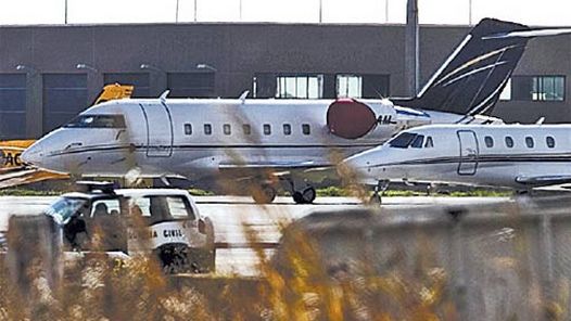 EN BARCELONA. EL CHALLENGER DECOMISADO POR LA GUARDIA CIVIL ESPAÑOLA